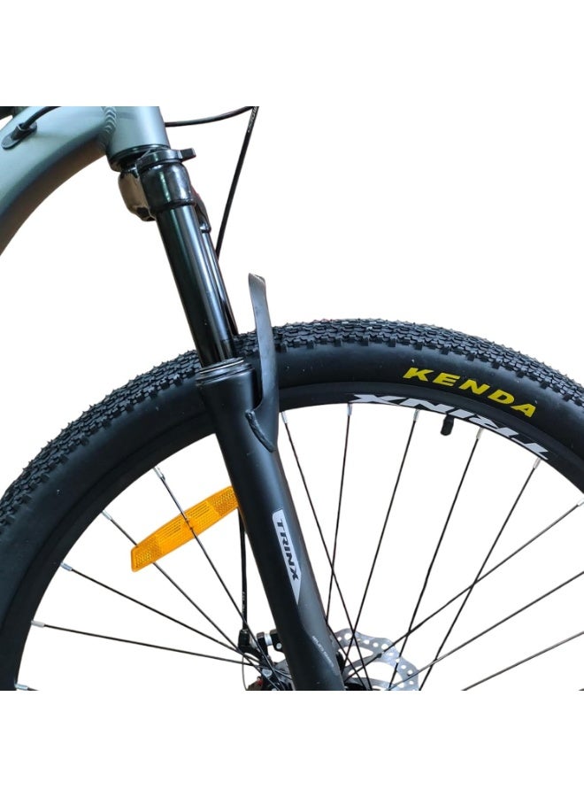 Trinx 007 PRO Mountain Bike 29 Inch,21 speed, Aluminum Frame, Disc Brakes, Front Fork with Lockout, One-Year Aboelgoukh & Maxlerz Warranty - Gray Color - Image 2